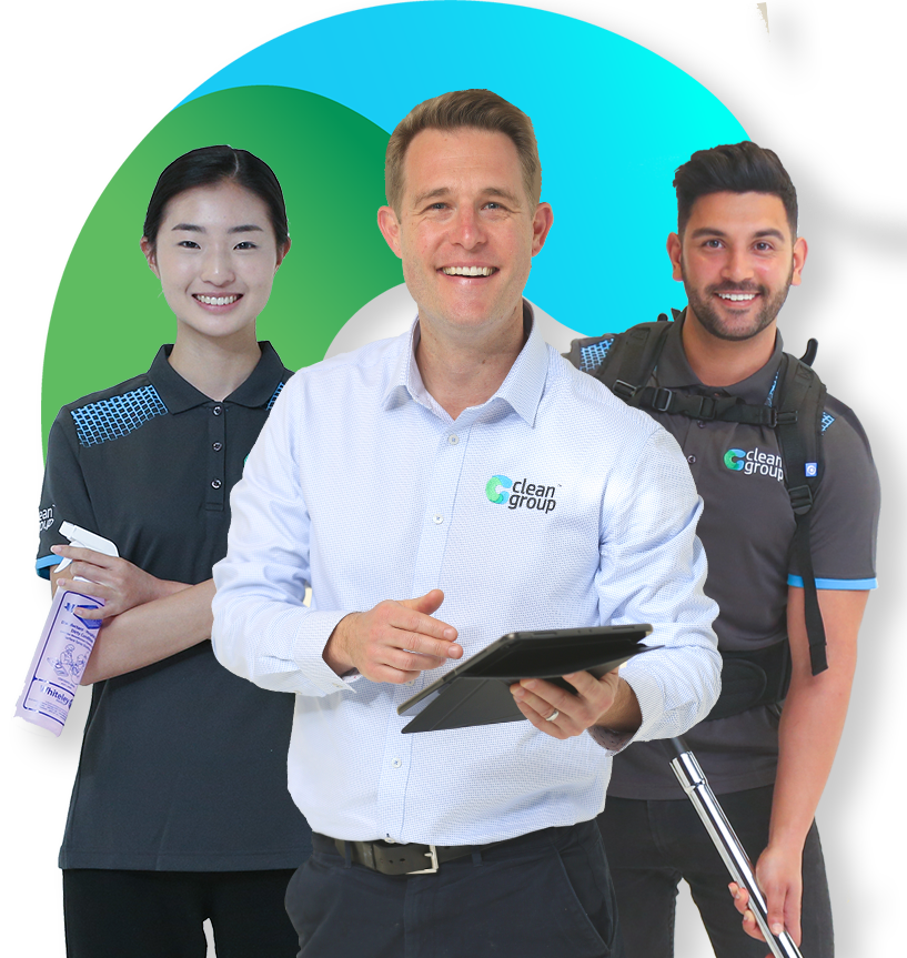 CG team providing business cleaning in Melbourne CBD